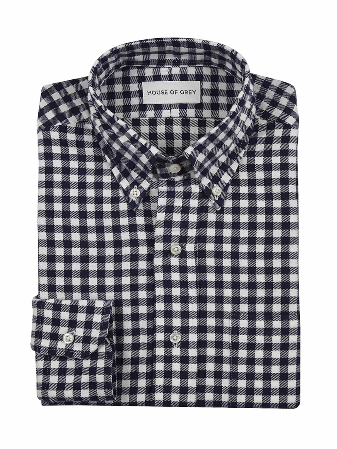 [50% SALE] FLANNEL NAVY GINGHAM